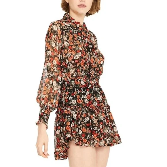 MISA Jacinda Floral Safari Top - Picture 3 of 10